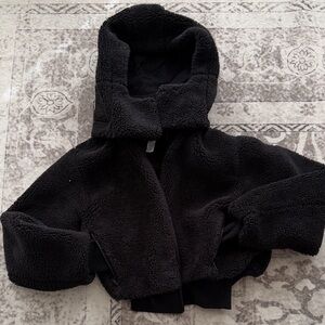 ALO Yoga Black Sherpa Jacket